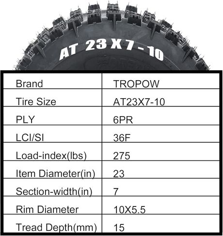 مجموعة من 4 مركبات مدمجة AT21X7-10 إطارات أمامية وإطارات AT20x10-9 خلفية، و6PR Tubeless ATVs (مركبات جميع التضاريس) وUTVs (مركبات المهام المساعدة) (21x7-10＆20x10-9) in Kuwait