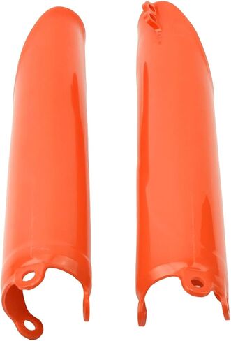 Compatible with CRF CR 125 250 450 R X RX CRF250 CRF450 CR125 1993-2018 Motorcycle Enduro Fork Guards Front Fork Tube Frame Cover(Red) in Kuwait