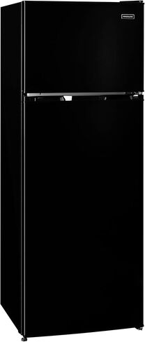 RCA RFR834_AMZ 3.2 Cu Ft Double Door Top Freezer Refrigerator, Stainless, Stainless Steel in Kuwait