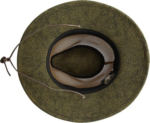 Henschel مقاس X-Large أسود Aussie Breezer قابل للسحق 5310 قطن مع شبكة بعامل حماية من الأشعة فوق البنفسجية 50 in Kuwait