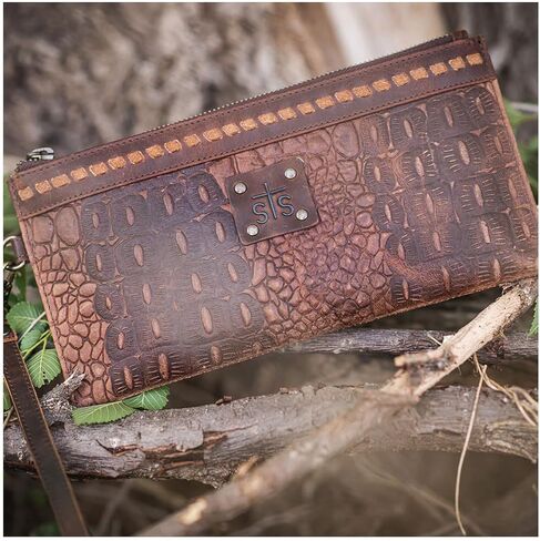 STS Ranchwear Catalina Croc Clutch in Saudi Arabia