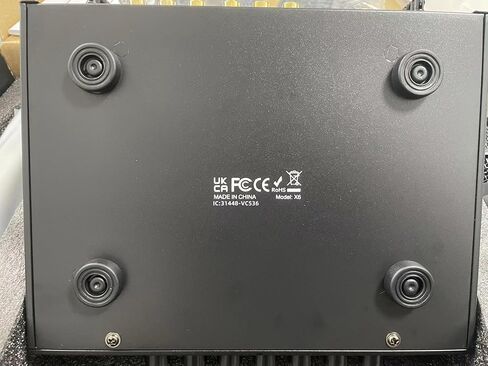 PROZOR UHF Wireless Microphone with Volume Treble Bass Echo Control, Wireless Rechargeable Mic Dual Handheld Dynamic Mic System with Rechargeable Receiver, for Karaoke Machines, DJ, Church, Weddings in Kuwait