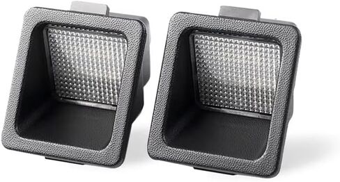 LED License Plate Light Assembly for 2022-2025 Nissan Frontier & 2016-2025 Titan A61, OEM Replacement 6000K Xenon White Error Free Led Tag Lights Kit in Saudi Arabia