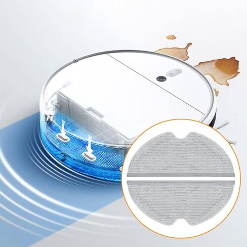 6Pcs Vacuum Filters Replacement HEPA Filters Compatible with Dreame D9, L10 Pro Vacuum Cleaner in Saudi Arabia