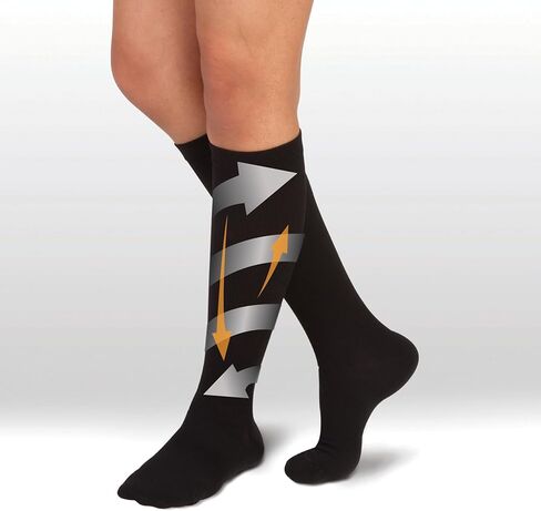 Travelon Med. Copper Infused Compression Socks, Dark Brown, One Size in Kuwait