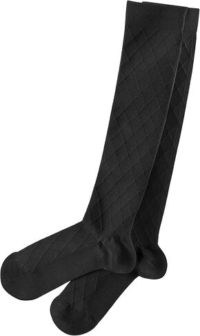 Travelon Med. Copper Infused Compression Socks, Dark Brown, One Size in Kuwait