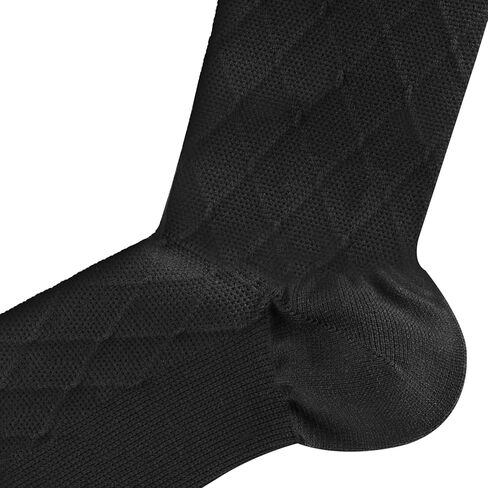 Travelon Med. Copper Infused Compression Socks, Dark Brown, One Size in Kuwait