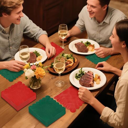 مناديل ورقية باللونين الأسود والذهبي للاستعمال مرة واحدة، 200 قطعة من مناديل العشاء باللونين الأسود والذهبي، مناشف ورقية للضيوف من الكتان يمكن التخلص منها للحمام والمطبخ وحفلات الزفاف وأعياد الميلاد in Kuwait