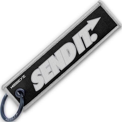 Send It Keychain | Adventure/Motorsports Mindset | Dirt Bike, MTB, Snowmobile & Off-Road Enthusiast Gift in Saudi Arabia