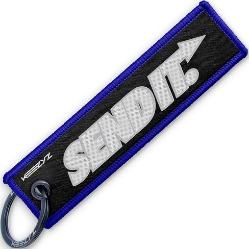 Send It Keychain | Adventure/Motorsports Mindset | Dirt Bike, MTB, Snowmobile & Off-Road Enthusiast Gift in Saudi Arabia