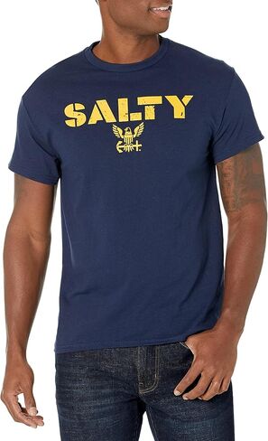 Icon Sports mens U.s. Navy Short Sleeve T-Shirt, Yellow, Large in Saudi Arabia