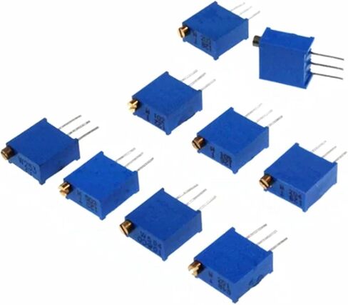 15PCS/Lot 3296W 50R 100R 200R 500R 1K 2K 5K 10K 20K 50K 100K 200K 500K 1M 2M Ohm Adjustable Resistor Variable Resistor Kit in Saudi Arabia