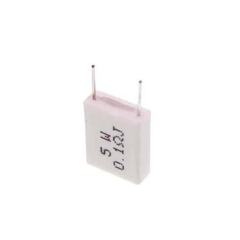 10PCS/Lot BPR56 5W Non-inductive Resistance 0.01 0.015 0.025 0.03 0.047 0.05 0.1 0.15 0.2 0.25 0.5 1 2 10 100Ohm Ceramic Cement(0.05 Ohm) in Saudi Arabia