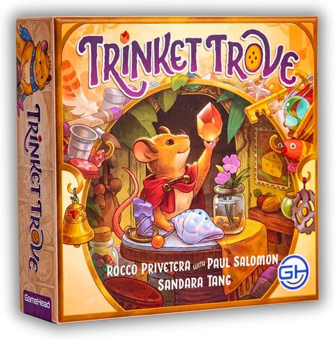 GameHead Trinket Trove, A Strategic Set Collection Card Game, Collect & Trade Shiny Treasures, 2-6 Players, Ages 10+, 30 Minute Play Time, Fun and Travel Friendly in Saudi Arabia