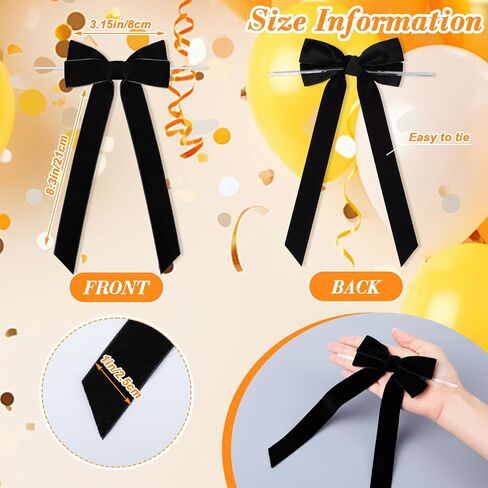 Hoteam 24 Pcs Velvet Bow Ornament for Christmas Tree Decorations, 3 x 8 Inch Xmas Twist Tie Bow for Garland Wreath Gift Wrapping Treat Bag Champagne Bottle Candlestick Craft Holiday(Burgundy Red) in Saudi Arabia