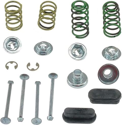 Set (1) Rear Drum Brake Shoe Hold Down Kit fits Isuzu Hombre 1998 1999 2000 2.2L l4, fits Cadillac Fleetwood 1986 5.0L V8 in Kuwait