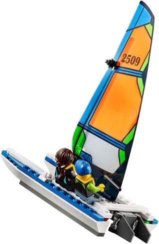 LEGO City Great Vehicles 4x4 with Catamaran 60149 Building Kit in Saudi Arabia