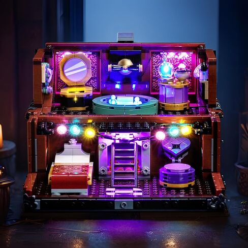 طقم إضاءة متوافق مع Lego 76785 Thing's Apartment - لا يوجد نموذج فقط، ملحقات إضاءة LED متوافقة مع Lego 76785 (الإصدار القياسي) in Saudi Arabia