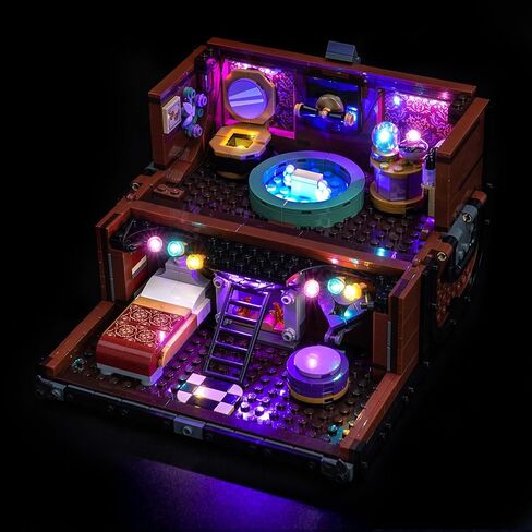 طقم إضاءة متوافق مع Lego 76785 Thing's Apartment - لا يوجد نموذج فقط، ملحقات إضاءة LED متوافقة مع Lego 76785 (الإصدار القياسي) in Saudi Arabia