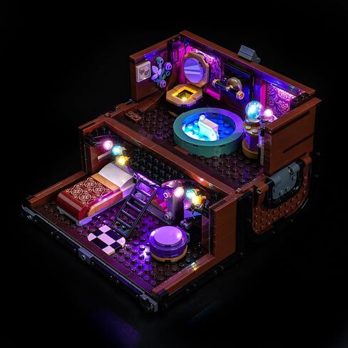 طقم إضاءة متوافق مع Lego 76785 Thing's Apartment - لا يوجد نموذج فقط، ملحقات إضاءة LED متوافقة مع Lego 76785 (الإصدار القياسي) in Saudi Arabia