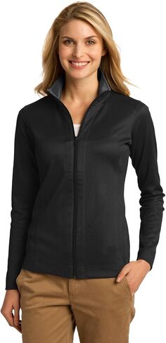 Port Authority Ladies Vertical Texture Full-Zip Jacket in Saudi Arabia