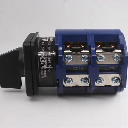 250A Rotary cam Switch LW26-250/2 Three-Position Universal Conversion Dual Power Supply Motor Reverse Circuit Control in Saudi Arabia