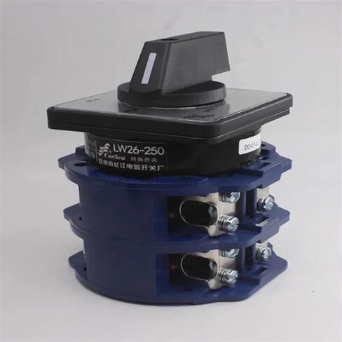 250A Rotary cam Switch LW26-250/2 Three-Position Universal Conversion Dual Power Supply Motor Reverse Circuit Control in Saudi Arabia