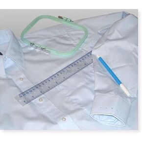 Brother SA530 Embroidery Design Placement Ruler in Kuwait