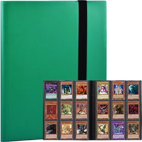 Trading Card Binder 9 Pocket, 360 Double-Sided Pockets, Album Holder for MTG, TCG & Baseball Collector Cards(Black) in Saudi Arabia