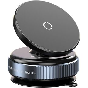 PRIMEWAVE 360° Magnetic Car Phone Holder – Universal Dashboard & Air Vent Mount | Strong Magnet Grip, Compact Design, Anti-Slip Base | Compatible with iPhone, Samsung, GPS Devices in Saudi Arabia