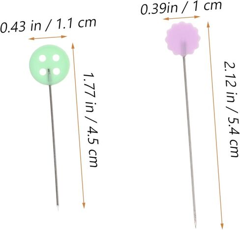Angoily 200Pcs Flat Head Sewing Pins Set for Quilting Practical Dressmaking Pins for Women for Crafting and Patchwork Projects in Saudi Arabia