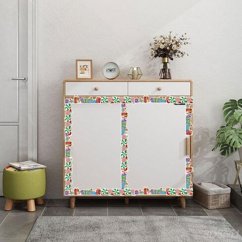 80PCS Christmas Bulletin Board Border,Snowflake Snowman Christmas Bulletin Board Decorations for School Classroom Blackboard Office Home Xmas Party Supplies White Elephant Gifts in Kuwait