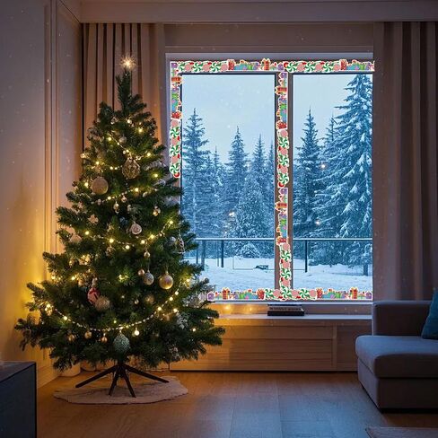 80PCS Christmas Bulletin Board Border,Snowflake Snowman Christmas Bulletin Board Decorations for School Classroom Blackboard Office Home Xmas Party Supplies White Elephant Gifts in Kuwait