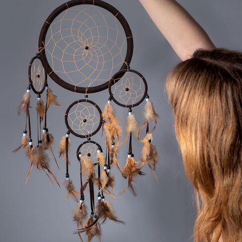 uxcell 4 Pcs Metal Hoops for Crafts, 4 Inch Dream Catcher Rings Floral Macrame Hoop for Wedding Wreath Decor Wall Hanging DIY Crafts Supplies, Gold in Saudi Arabia