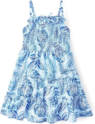 The Children's Place Baby Girls' Short Sleeve Dressy Special Occasion Dresses, Madalyn Floral Cold Shoulder, Large in Kuwait