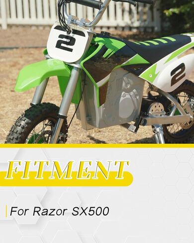 SX500 Kickstand 7075 Aluminum Foot Side Stand for Razor SX500 Dirt Rocket, Knight Black in Saudi Arabia