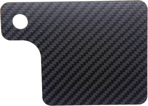 Carbon Fiber Universal Motorcycle Inspection Tag Sticker Renewal License Plate 3.5 * 3.5 inch in Saudi Arabia