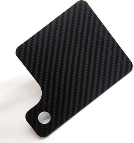 Carbon Fiber Universal Motorcycle Inspection Tag Sticker Renewal License Plate 3.5 * 3.5 inch in Saudi Arabia