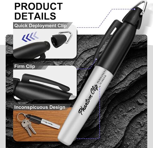 Onnex G10 Self-Defense Pen, Compact Disguised Dagger, Mini Tactical Stealth Pen, Keychain EDC in Saudi Arabia