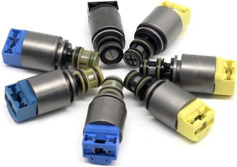 OEM ZF 6HP19 6HP26 الملف اللولبي عدة صمام الملف اللولبي انتقال 7 قطعة/المجموعة 1068298044 متوافق مع BMW 128i X5 X4 متوافق مع أودي S4-S8 A4 in Saudi Arabia