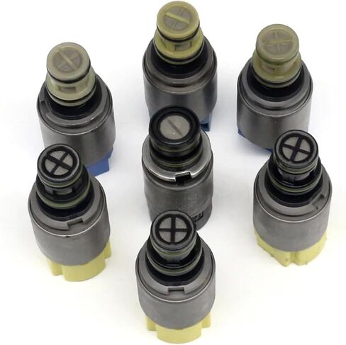 OEM ZF 6HP19 6HP26 الملف اللولبي عدة صمام الملف اللولبي انتقال 7 قطعة/المجموعة 1068298044 متوافق مع BMW 128i X5 X4 متوافق مع أودي S4-S8 A4 in Saudi Arabia