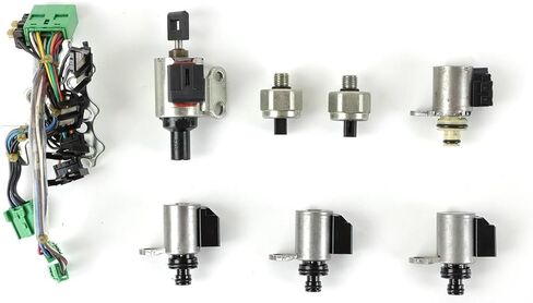CVT Transmission Solenoid Kit JF011E RE0F10A Compatible For Altima Rogue Sentra Caliber Automatic Transmission Valve Parts Car Accessories in Saudi Arabia