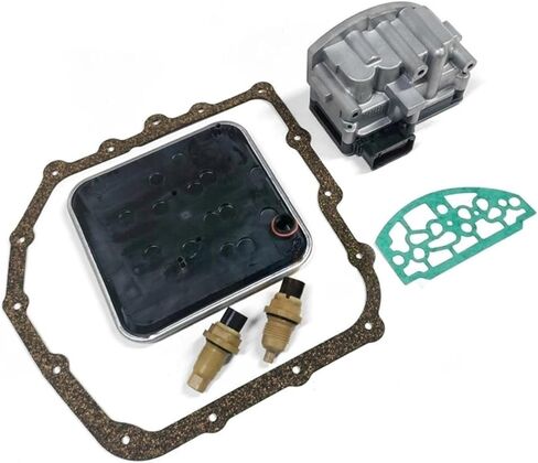 A604 41TE Transmission Shift Solenoid Pack Block Speed Sensors Filter Compatible for Dodge Compatible for Chrysler 5140429AA 5015646AC 5015646B in Saudi Arabia