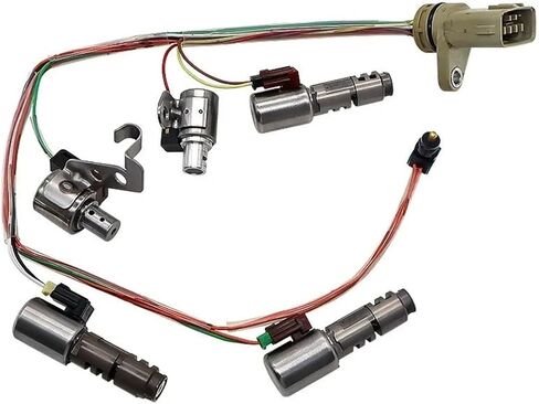 U140E U240E U241E مجموعة صمامات نقل الملفات اللولبية وتسخير الأسلاك متوافق مع تويوتا RAV4 كامري هايلاندر متوافق مع لكزس ES300 RX300 in Saudi Arabia