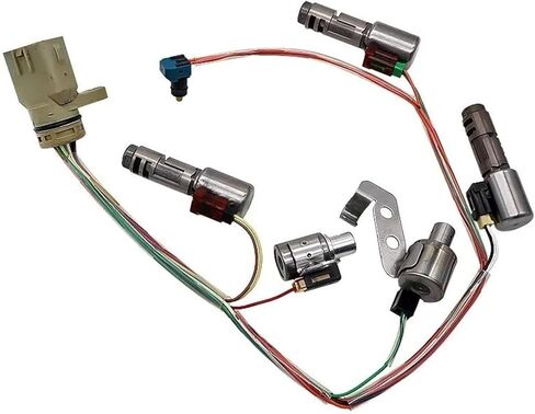 U140E U240E U241E مجموعة صمامات نقل الملفات اللولبية وتسخير الأسلاك متوافق مع تويوتا RAV4 كامري هايلاندر متوافق مع لكزس ES300 RX300 in Saudi Arabia