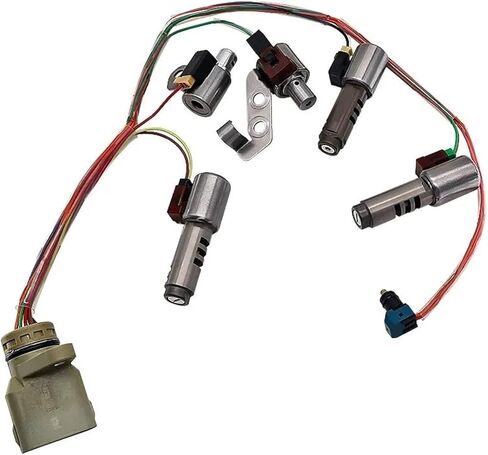 U140E U240E U241E مجموعة صمامات نقل الملفات اللولبية وتسخير الأسلاك متوافق مع تويوتا RAV4 كامري هايلاندر متوافق مع لكزس ES300 RX300 in Saudi Arabia