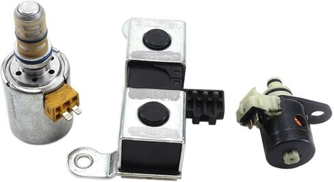 4R70W Solenoid Valve Set 4R75W Gearbox Solenoid Set 3pcs Compatible For Ford F150 98-04 Auto Parts in Saudi Arabia