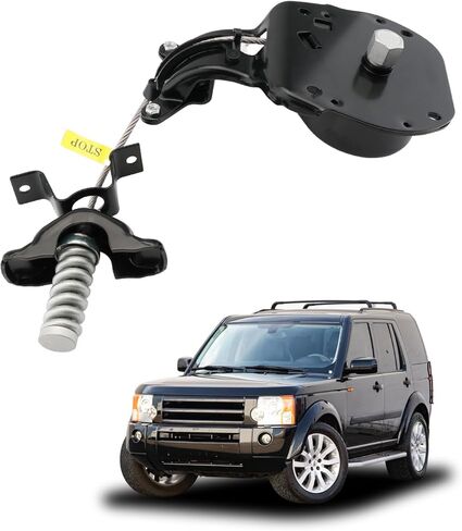 حامل الإطارات الاحتياطية Gledewen (ترقية)، متوافق مع Land Rover 2005-2009 LR3، 2010-2013 LR4، 2006-2013 Range Rover Sport، حامل الإطار الاحتياطي تحت الإطار، ونش سحب العجلة الاحتياطية، يستبدل #LR039486 in Kuwait