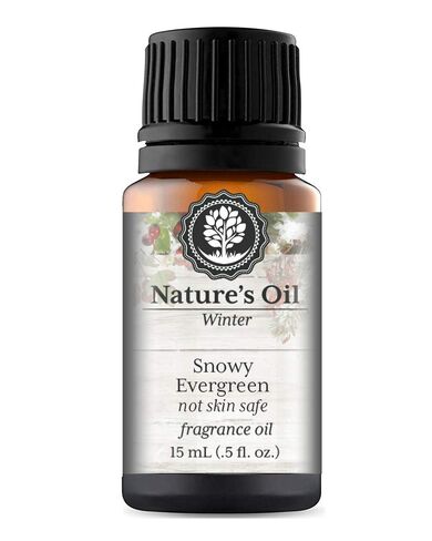Snowy Evergreen Fragrance Oil (15ml) For Diffusers, Candles, Home Scents, Linen Spray, Slime in Saudi Arabia