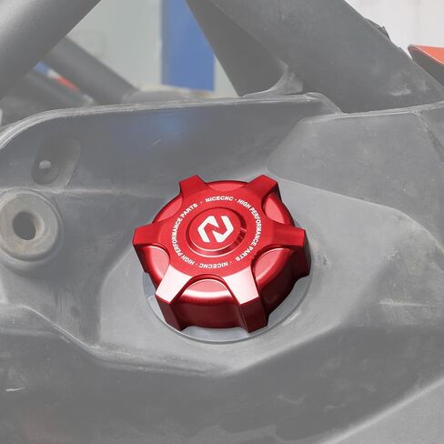 NICECNC Gas Fuel Cap Aluminum Alloy Compatible with Can Am Maverick X3 4x4 Turbo DPS 2018 2019 2020, Maverick X3 4x4 XMR/XRC Turbo DPS 2018 2019 2020 2021, Maverick X3 Max R 4x4 Turbo DPS 2017-2019 in Saudi Arabia